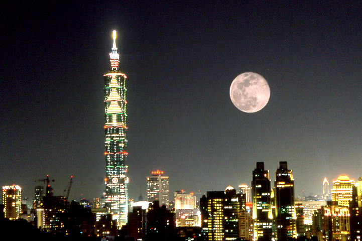臺北101夜景