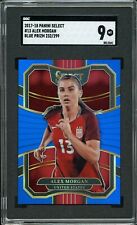 ALEX MORGAN Panini Select #13 Blue Prizm /299 USWNT SGC 9