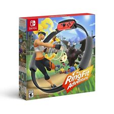 Ring Fit Adventure Standard Edition (Nintendo Switch, 2019) Game + Accessories