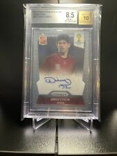 2014 Panini Prizm World Cup DIEGO COSTA  AUTO  Signatures BGS 8.5  AUTO 10 SPAIN