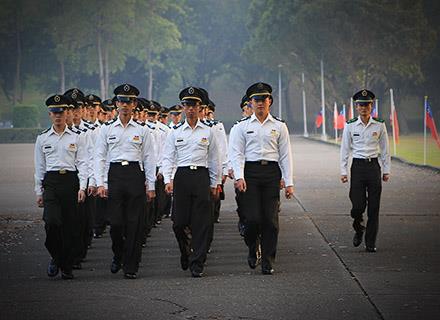 軍事學校正期班 示意圖