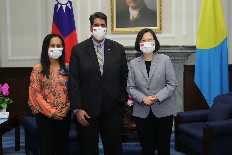President Tsai receives Palau president and first lady[open another page]