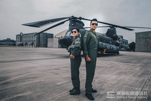 CH-47首位女飛官陳彥蓁