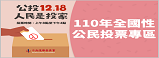 110年全國性公民投票