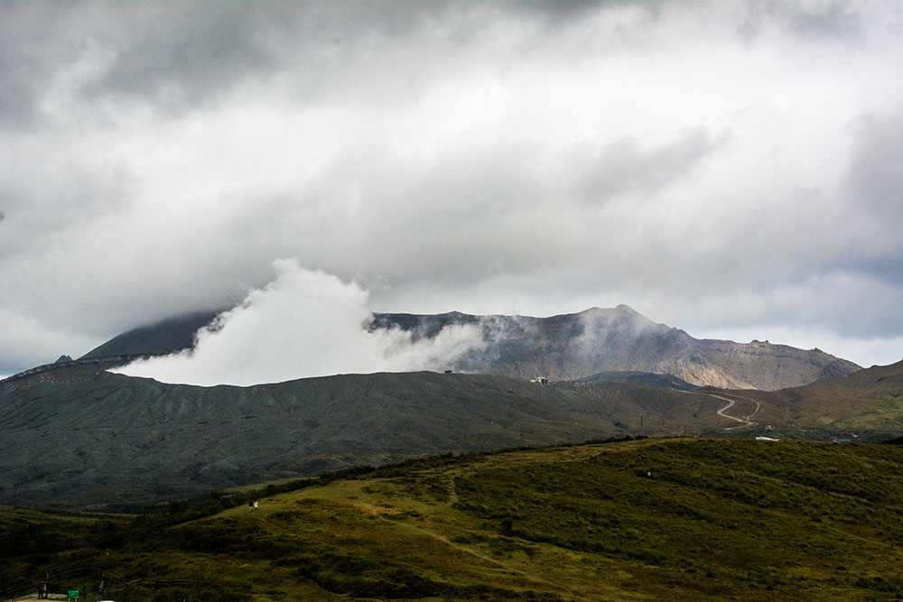 阿蘇火山口