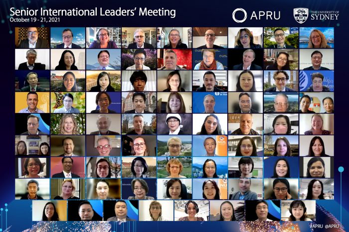 Senior International Leaders’ Week 2021 draws 100 delegates from 43 universities