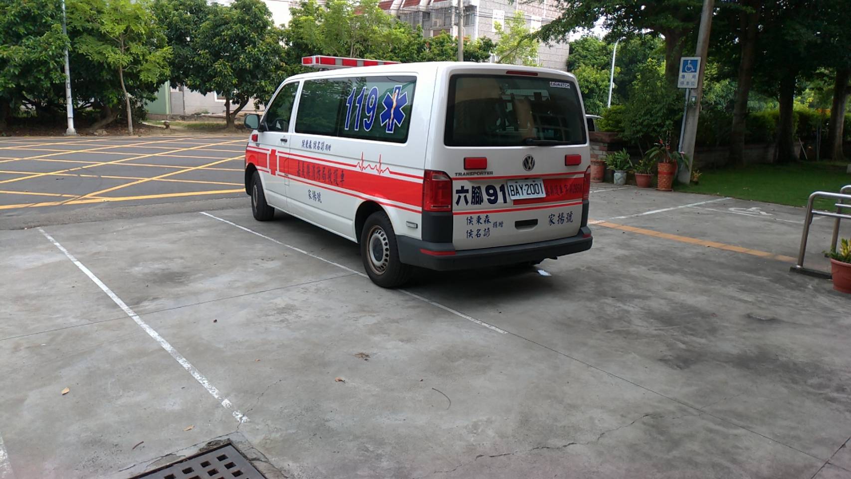 六腳分隊於110年03月17日前往六腳鄉溪厝村執行救護案件