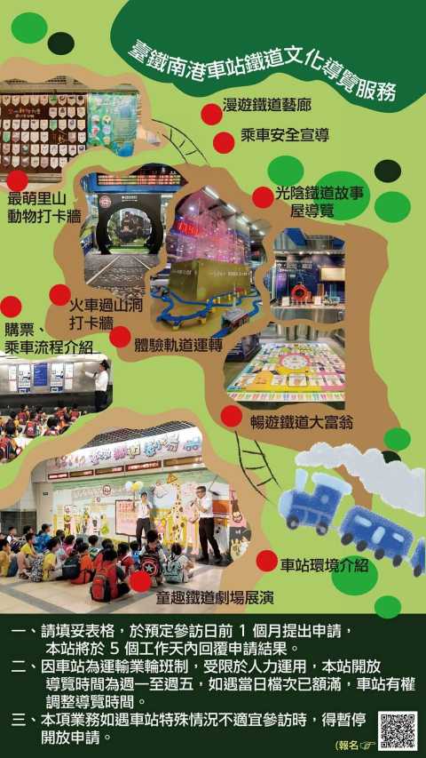 南港車站鐵道文化導覽
