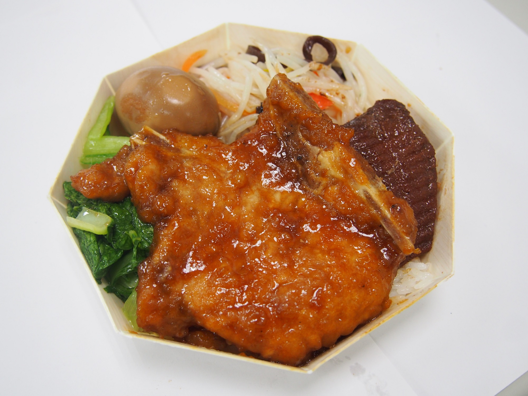 臺鐵排骨便當(八角)