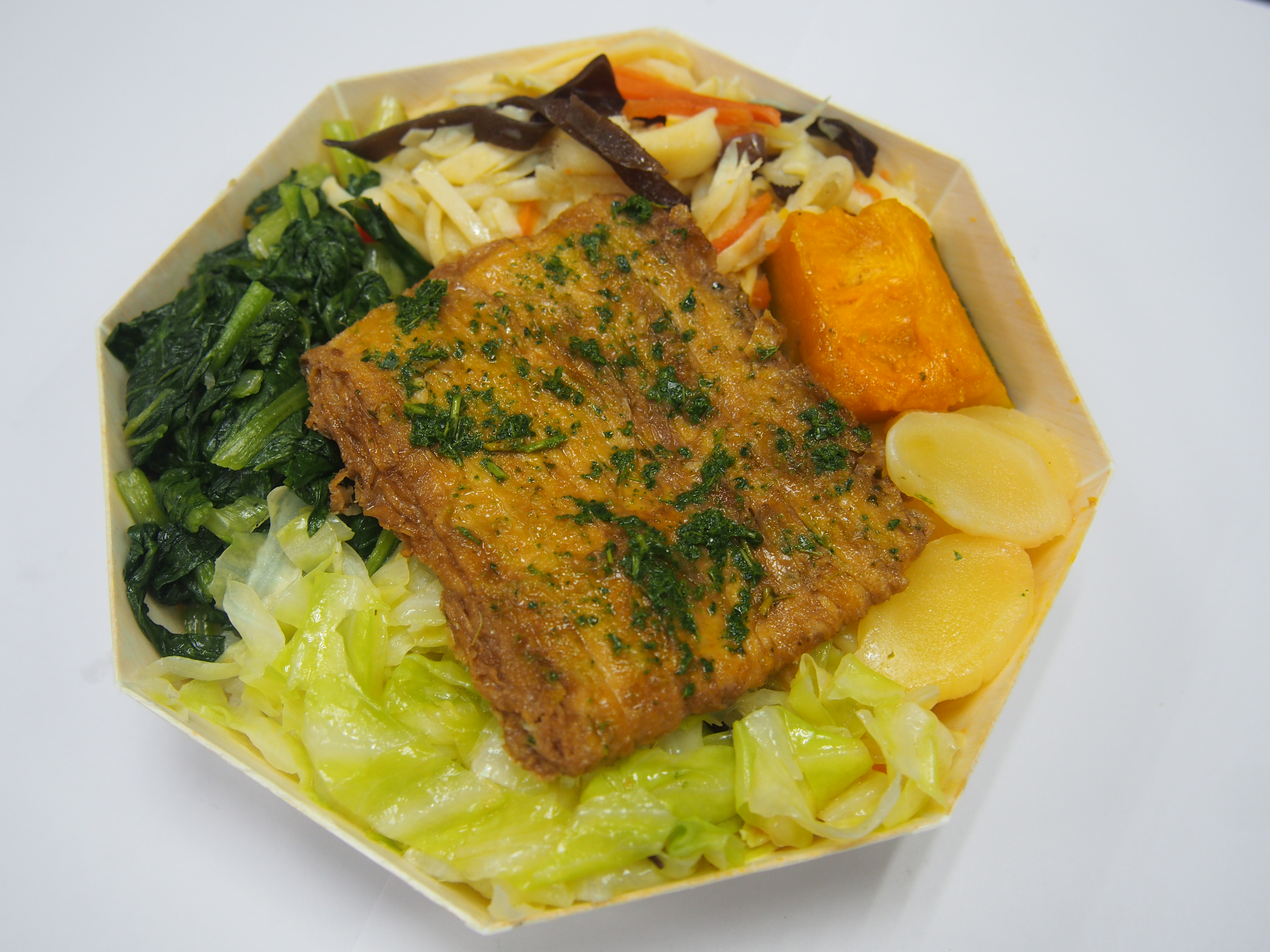 臺鐵素食便當(白飯)