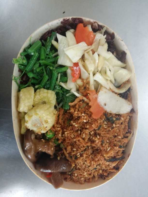 臺鐵燉飯便當(全素)