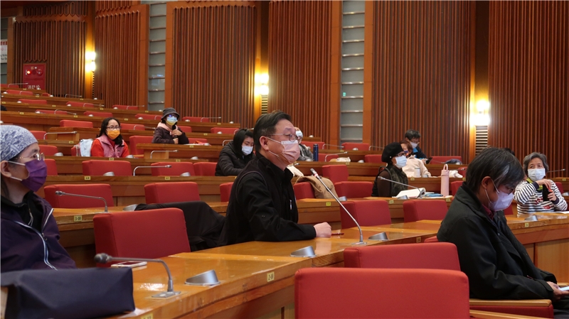 圖9、與會的紀錄片專業人士分享與回饋