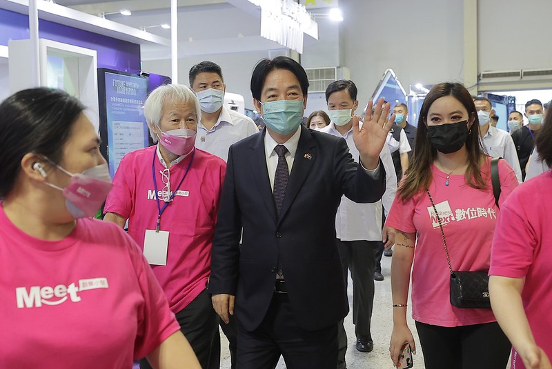 副總統出席「2022 Meet Taipei創新創業嘉年華」開幕式