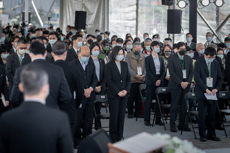 總統出席「二二八事件75周年中樞紀念儀式」