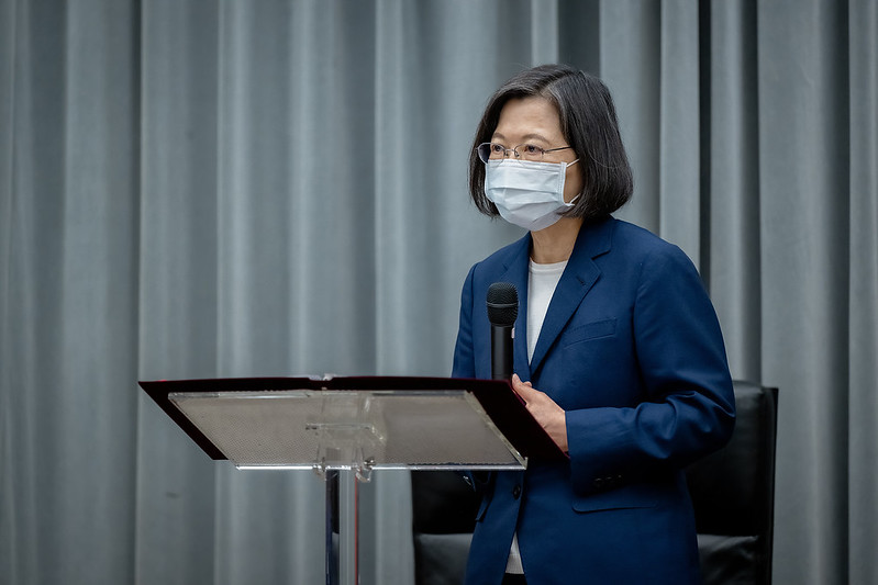 總統接見「『2022台北安全對話』外賓」並致詞