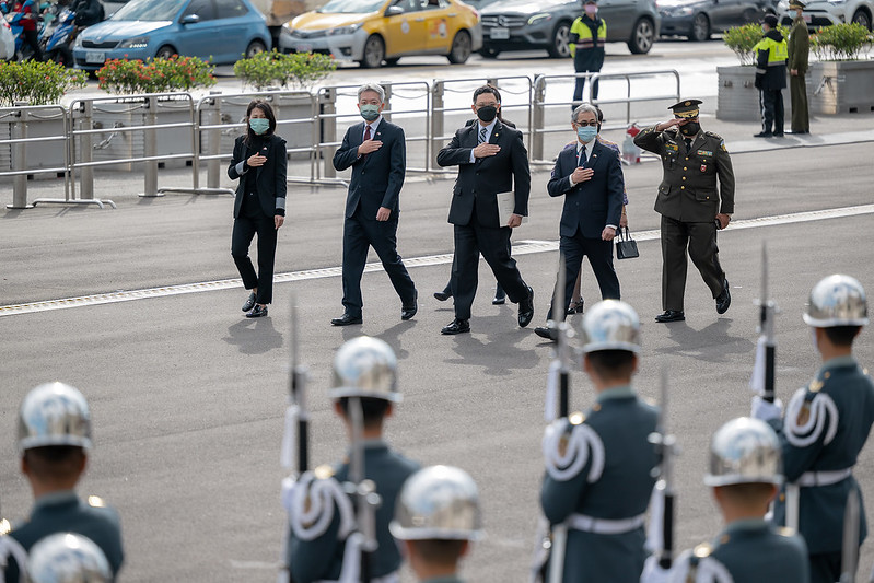 總統接受「瓜地馬拉共和國新任駐臺特命全權大使巴迪亞呈遞到任國書」