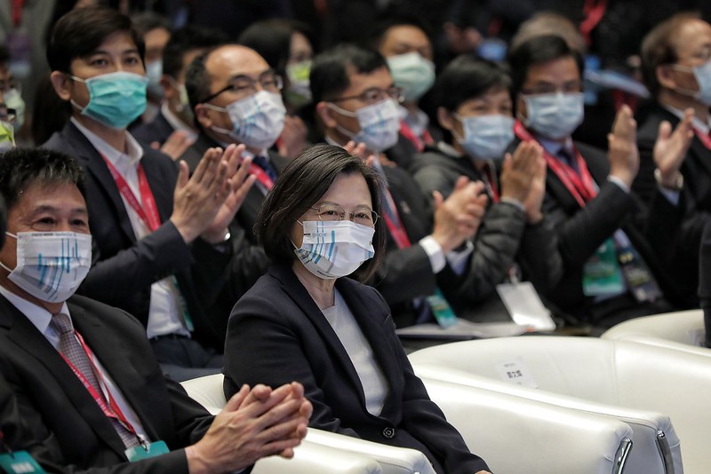 總統出席「2021智慧城市展開幕暨頒獎典禮」