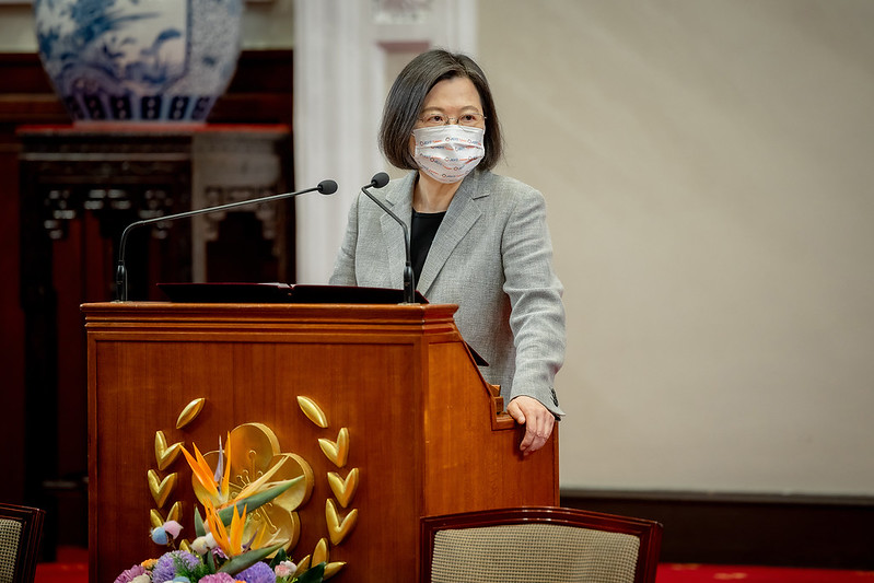 總統接見「國際青年商會中華民國總會第70屆菁英幹部」，並致詞