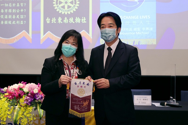 副總統出席台北東南扶輪社例會