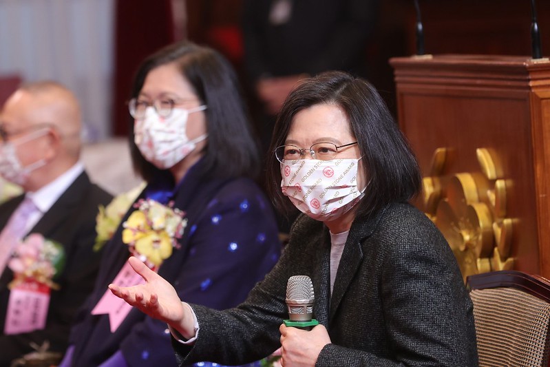 總統接見「第29屆中華建築金石獎得獎企業與地方政府獲獎單位代表」