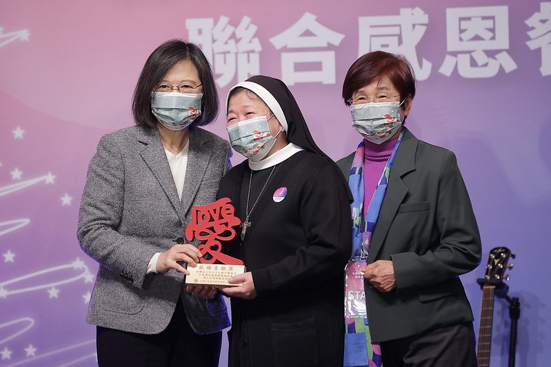 總統及副總統出席社福總盟餐會　總統：從預算、政策、法案等不同面向打造更完善社福體系