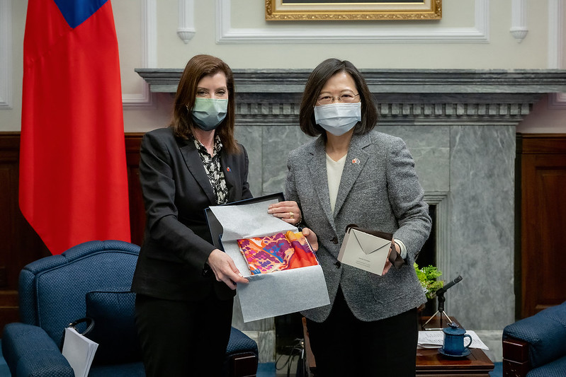 接見歐洲議會國貿委員會代表團　總統盼加速推動臺歐盟BIA進程　讓臺歐盟雙邊關係更緊密、更深化