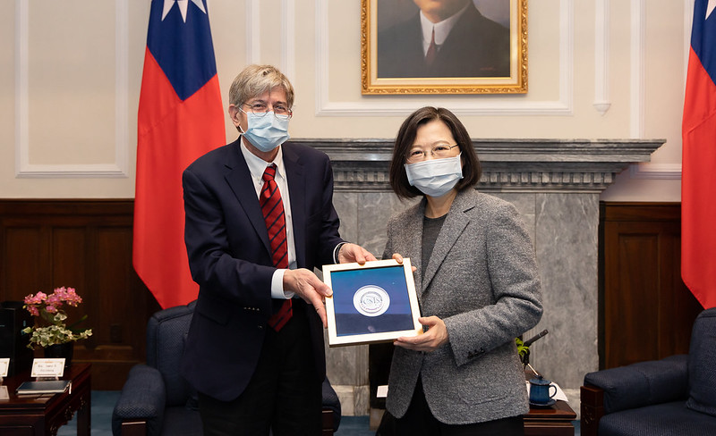 總統：持續推進臺美關係　共同為印太區域的自由、開放及繁榮做出更多貢獻