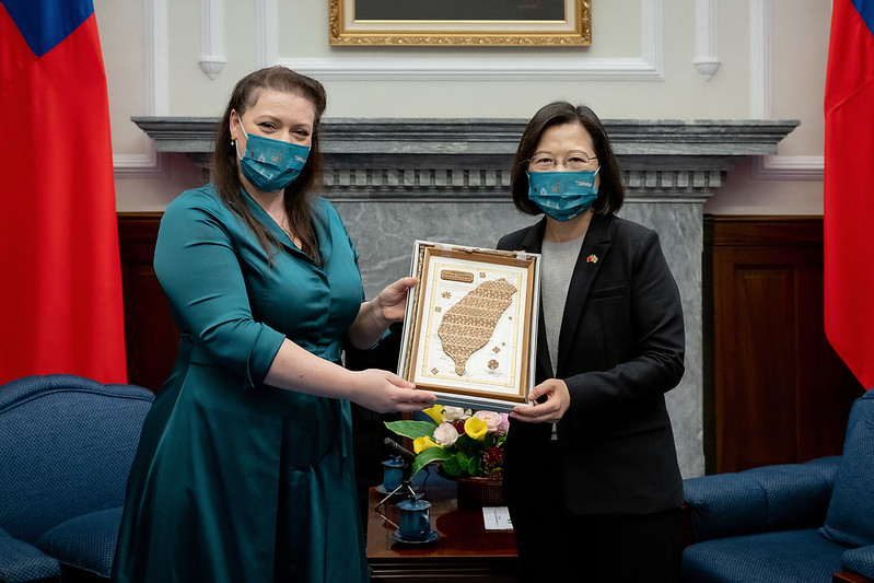 接見英國下議院外交委員會　總統：一起拓展更多臺英合作機會　讓雙邊關係發展繼續向前推進
