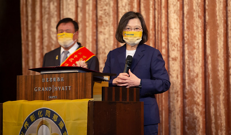 出席彰化同鄉總會會員大會　總統盼臺灣能成為亞洲的綠能中心　彰化能成為臺灣的綠能首都