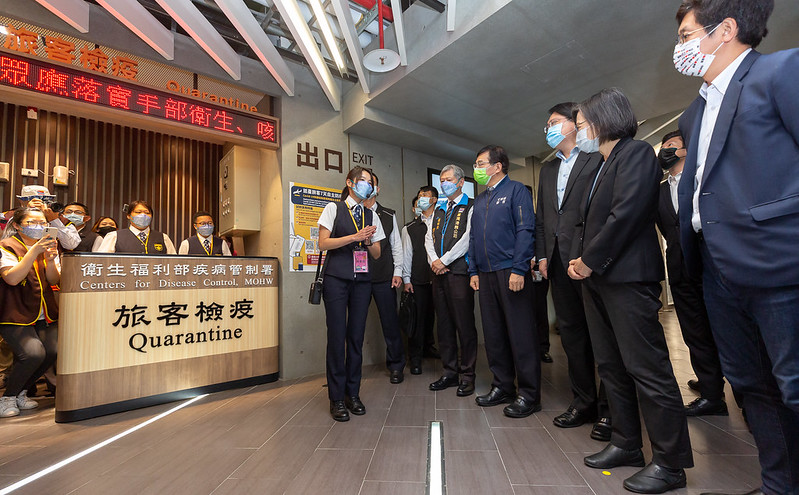視察基隆港郵輪復航準備進度　總統：政府會全力協助業者　儘速恢復疫情前的榮景