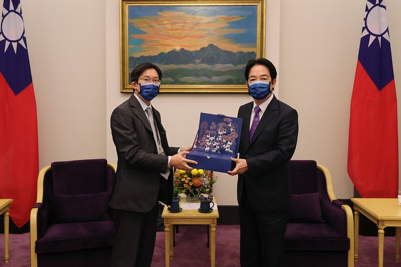 接見第一屆科技創新卓越獎獲獎隊伍　副總統盼持續合作　因應未來挑戰　共同為國際社會作出貢獻