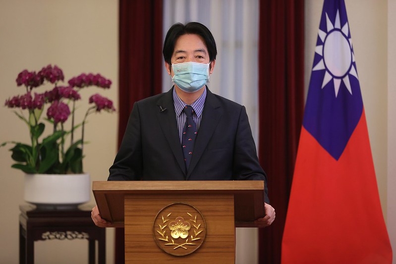 賴清德副總統今（17）日晚間以錄影方式為「國際單親兒童文教基金會 2022感恩餐會」致詞