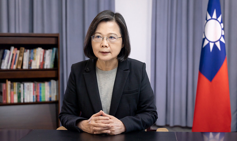 總統為「2022女科技人大會&ndash;邁向工作與生活共榮的新職場」錄製致詞影片