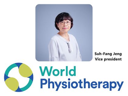 Image: Prof. Suh-Fang Jeng Elected as First Asia Vice President of World Physiotherapy