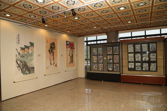展場一角