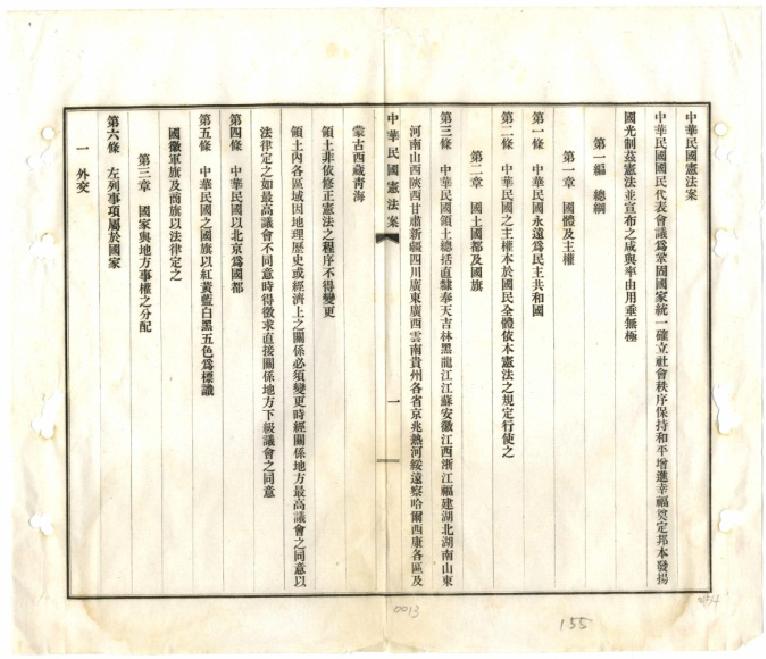 民國14年段祺瑞憲法