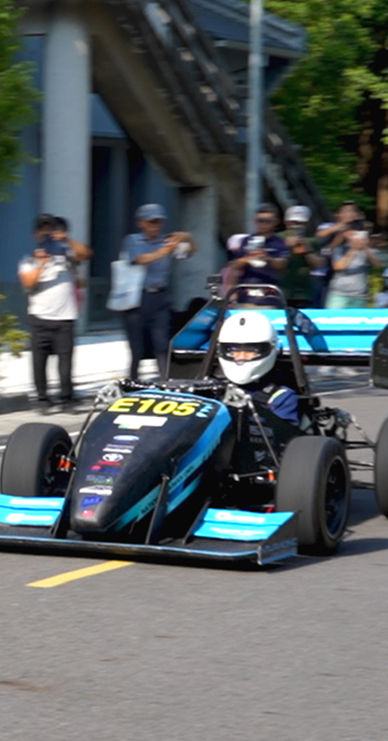 臺大賽車隊自製電動賽車 Epsilon 4亮相