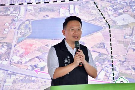 2024年4月30日行政院長陳建仁視察「國道2號增設中路交流道工程」。　共7張