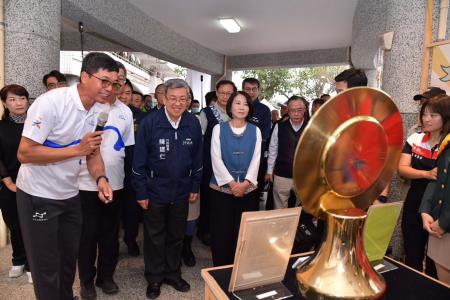 2024年3月9日行政院長陳建仁出席「第59屆六堆運動會開幕式」。