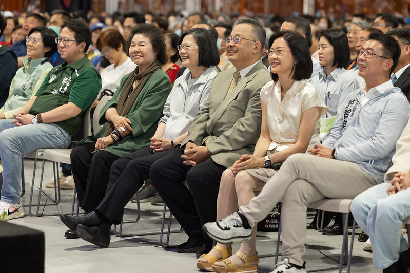 總統出席「余登發、余陳月瑛紀念音樂會」