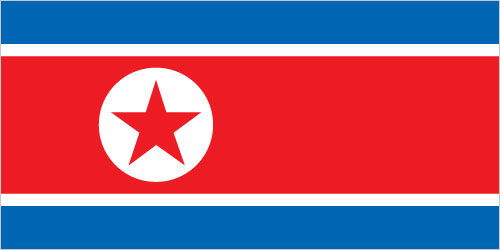 朝鮮、北韓國旗