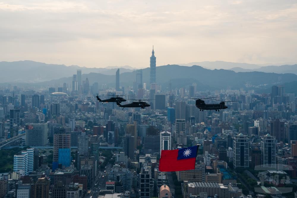 圖文：第16任總統副總統就職慶祝大會空中兵力預演（五）