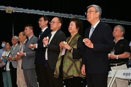陳院長今（19）日出席「519 白色恐怖記憶日」宣示大會照片 共9張 　共9張