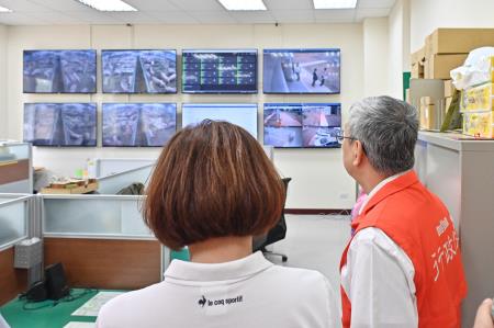 2024年5月13日行政院長陳建仁視察台糖公司農業循環豬場改建計畫執行情形-月眉畜殖場 　共9張