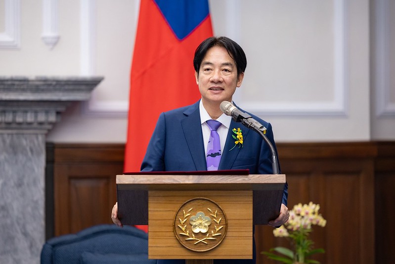 總統接見「美國出席我第16任總統暨副總統就職典禮特使團」，並致詞