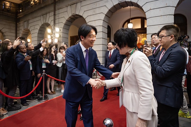 副總統出席「第16任總統副總統就職典禮慶賀團外交部歡迎酒會」