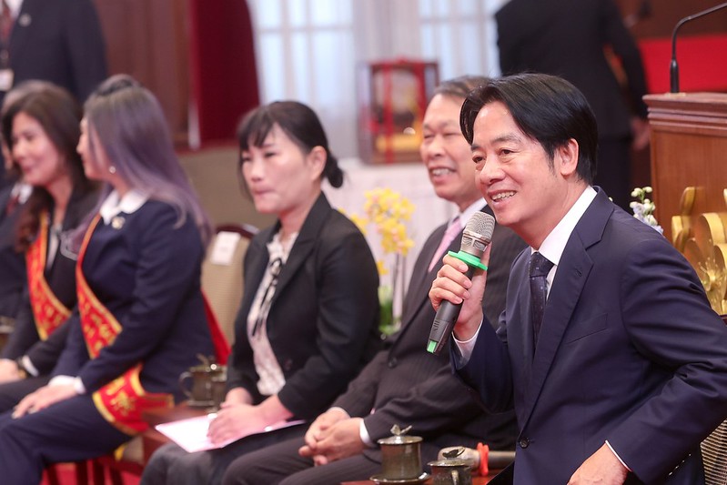 接見金舵獎暨旭青獎得獎人　副總統盼政府與社會建立緊密網絡　協助迷途中的人重新找回人生方向