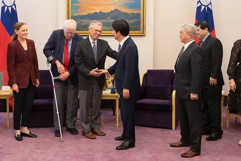 接見「美國進步中心」訪問團　副總統盼共創印太區域安全與繁榮發展　為國際社會貢獻心力