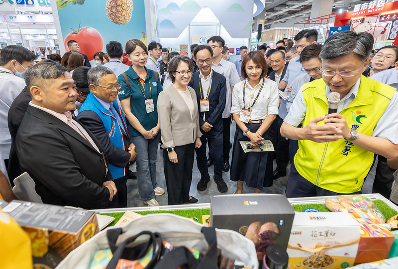 副總統出席台北國際食品展覽會　支持臺灣食品產業