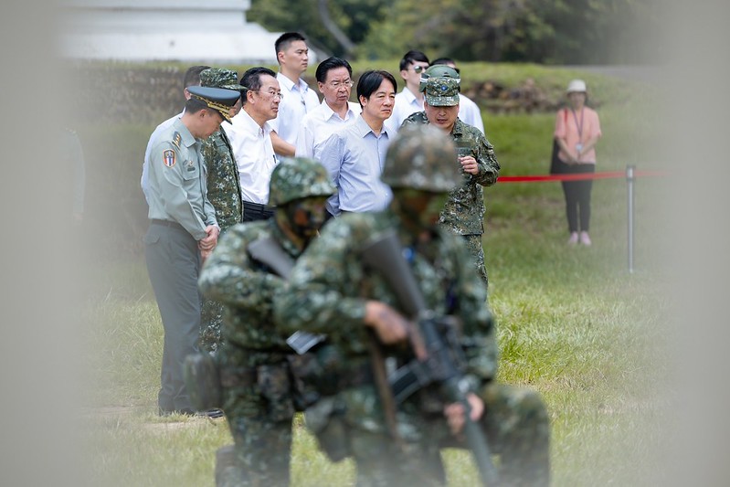 視導成功嶺新兵訓練　總統：臺海和平穩定是世界安全與繁榮的必要元素　盼大家共同努力保護國家安全